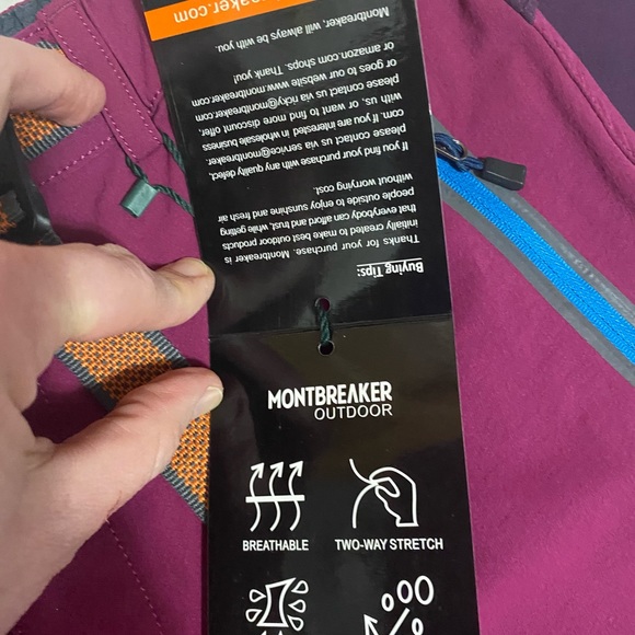 Montbreaker hiking pants belted youth XL womens small - Picture 7 of 16